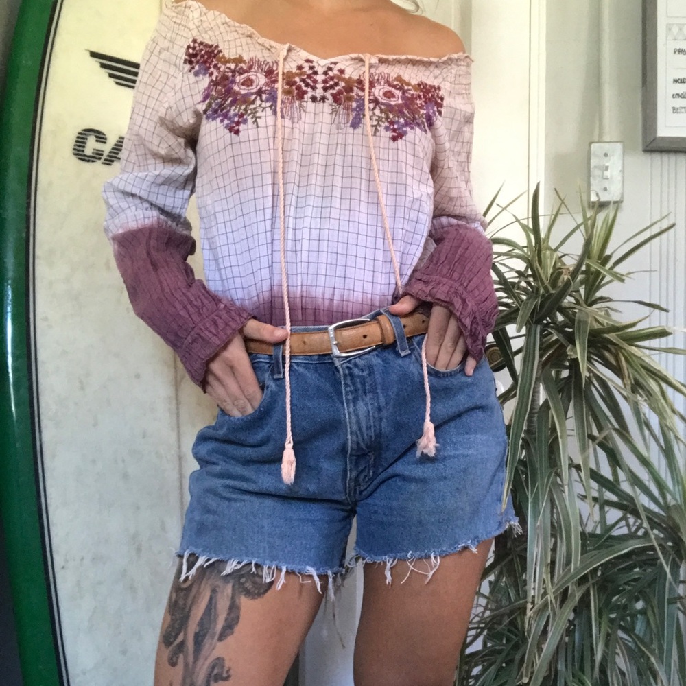 off the shoulder top